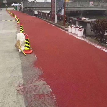 陶瓷颗粒防滑路面