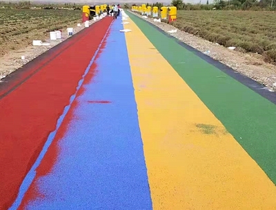 陶瓷颗粒防滑路面