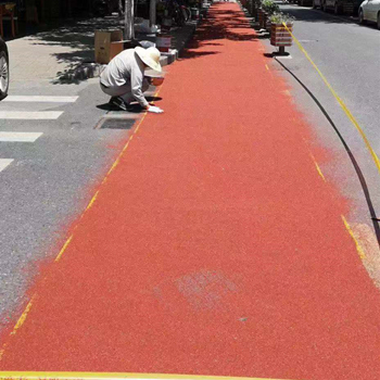 陶瓷颗粒防滑路面